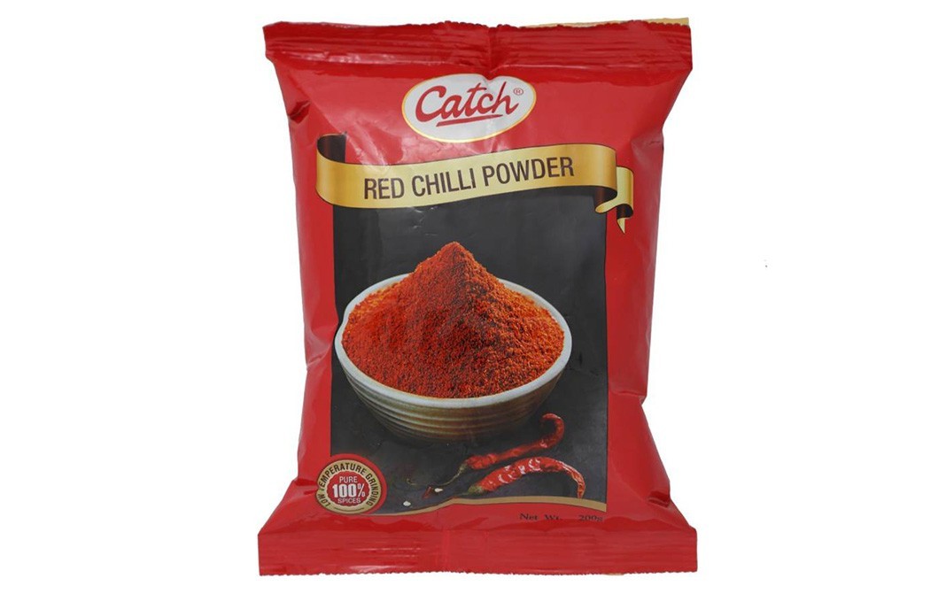 Catch Red Chilli Powder Pack 200 grams Reviews Nutrition 